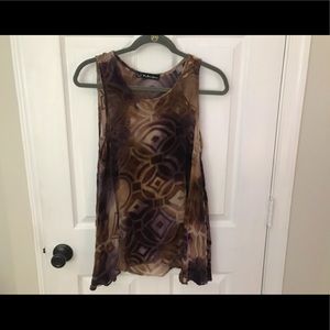 For The Love of Lemons Sleeveless Top